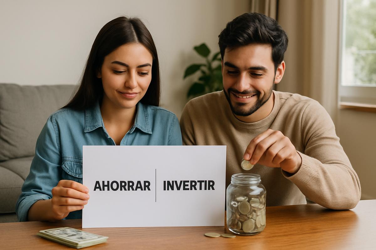Ahorrar vs Invertir: Cómo cambiarte la vida para siempre