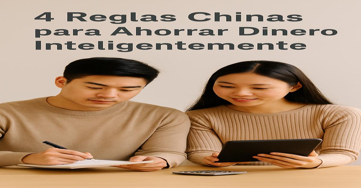 4 Reglas Chinas para Ahorrar Dinero Inteligentemente