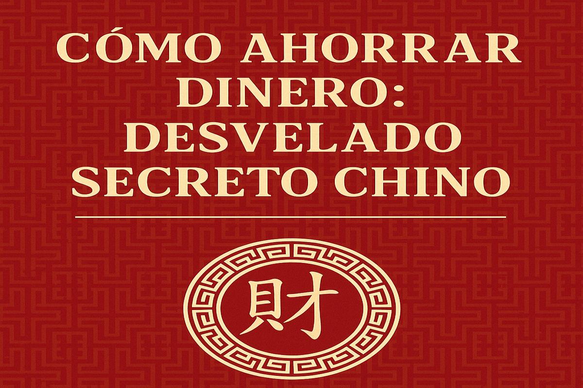 Cómo Ahorrar Dinero: Desvelado Secreto Chino