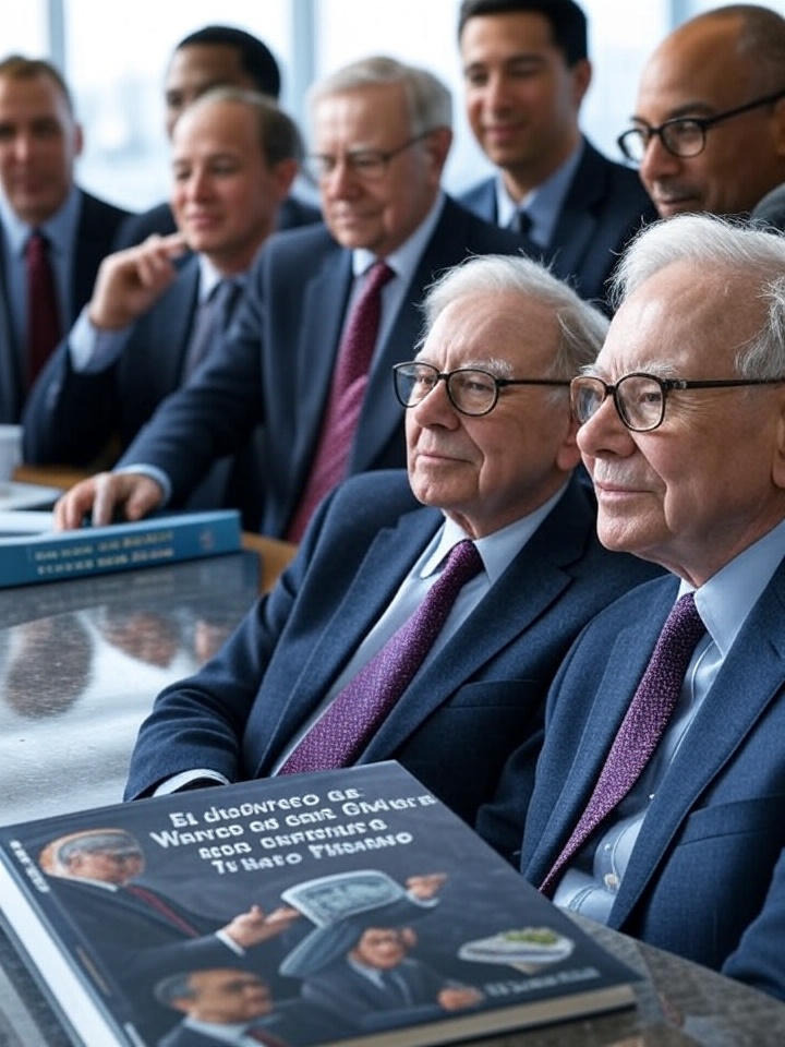 Personas motivada por finanzas de Buffett expectantes a oír al oráculo de Obama el discurso inspirador para el futuro de las finanzas