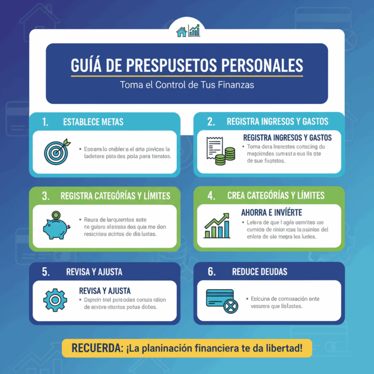 Guía de Presupuestos Personales: Toma el Control de Tus Finanzas