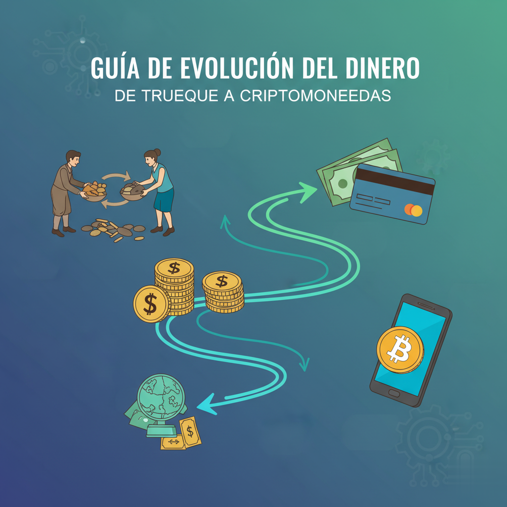 Guía de Evolución del Dinero: De Trueque a Criptomonedas