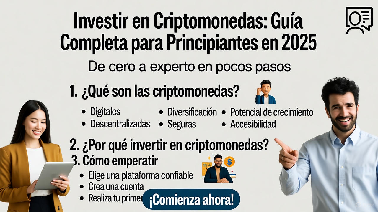 Invertir en Criptomonedas de Cero a Experto: Guía Completa para Principiantes