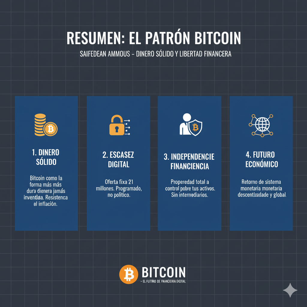 El Patrón Bitcoin de Saifedean Ammous: Resumen Completo y Análisis para Inversores en 2025