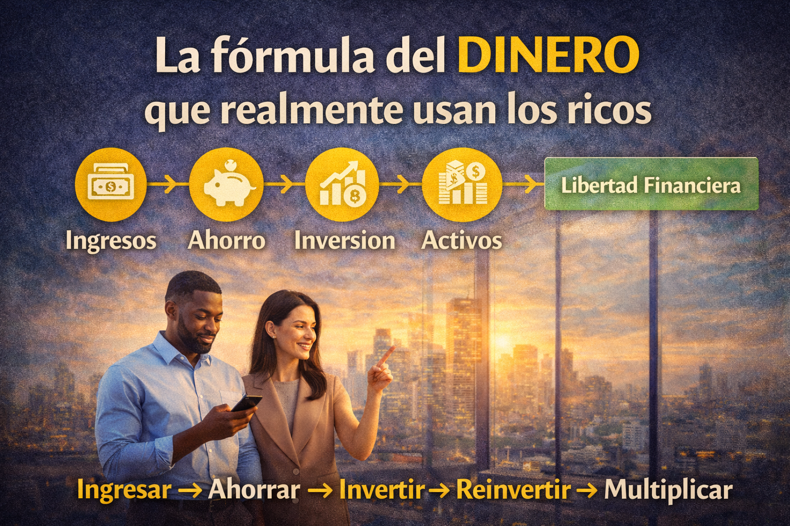 La fórmula del dinero que realmente usan los ricos