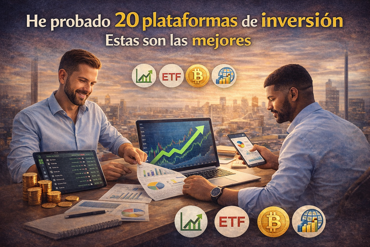 He probado 20 plataformas de inversión: Estas son las mejores