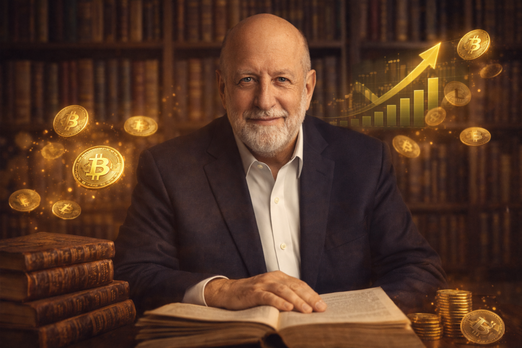 Foto rabino millonario Daniel Lapin enseñando secretos judíos para ganar dinero éticamente