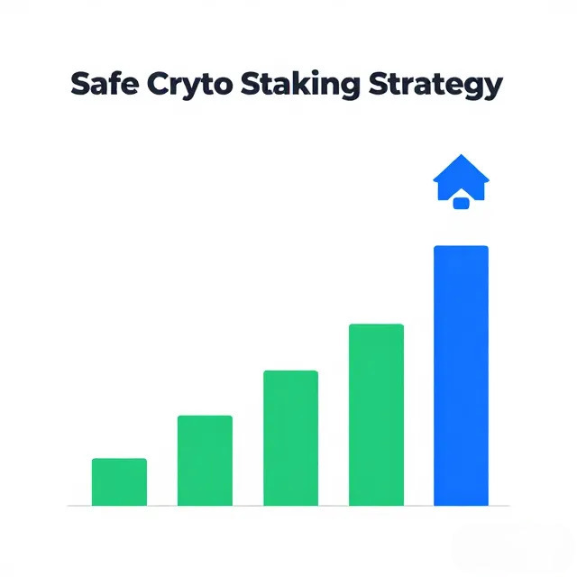 estrategia segura de staking criptomonedas