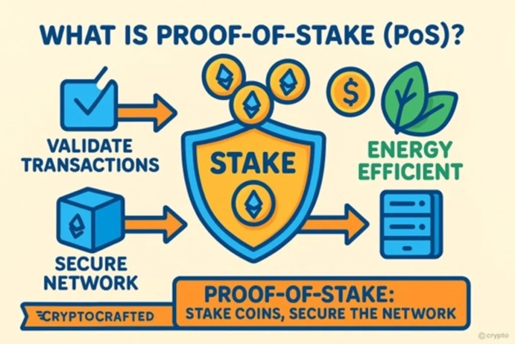 qué es el staking de criptomonedas explicación visual