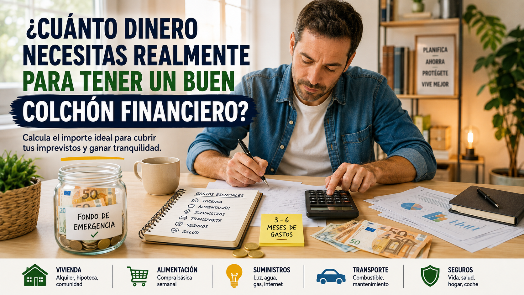 Cuánto dinero necesitas realmente para tener un buen colchón financiero