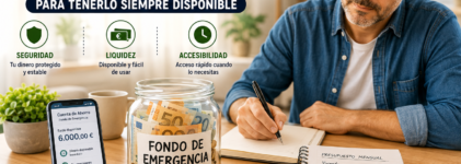 Dónde guardar el dinero del fondo de emergencia para tenerlo siempre disponible