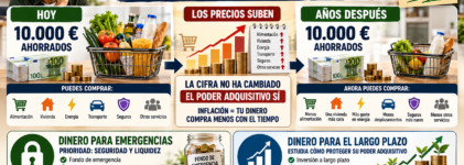 Por qué ahorrar dinero no es suficiente para construir patrimonio