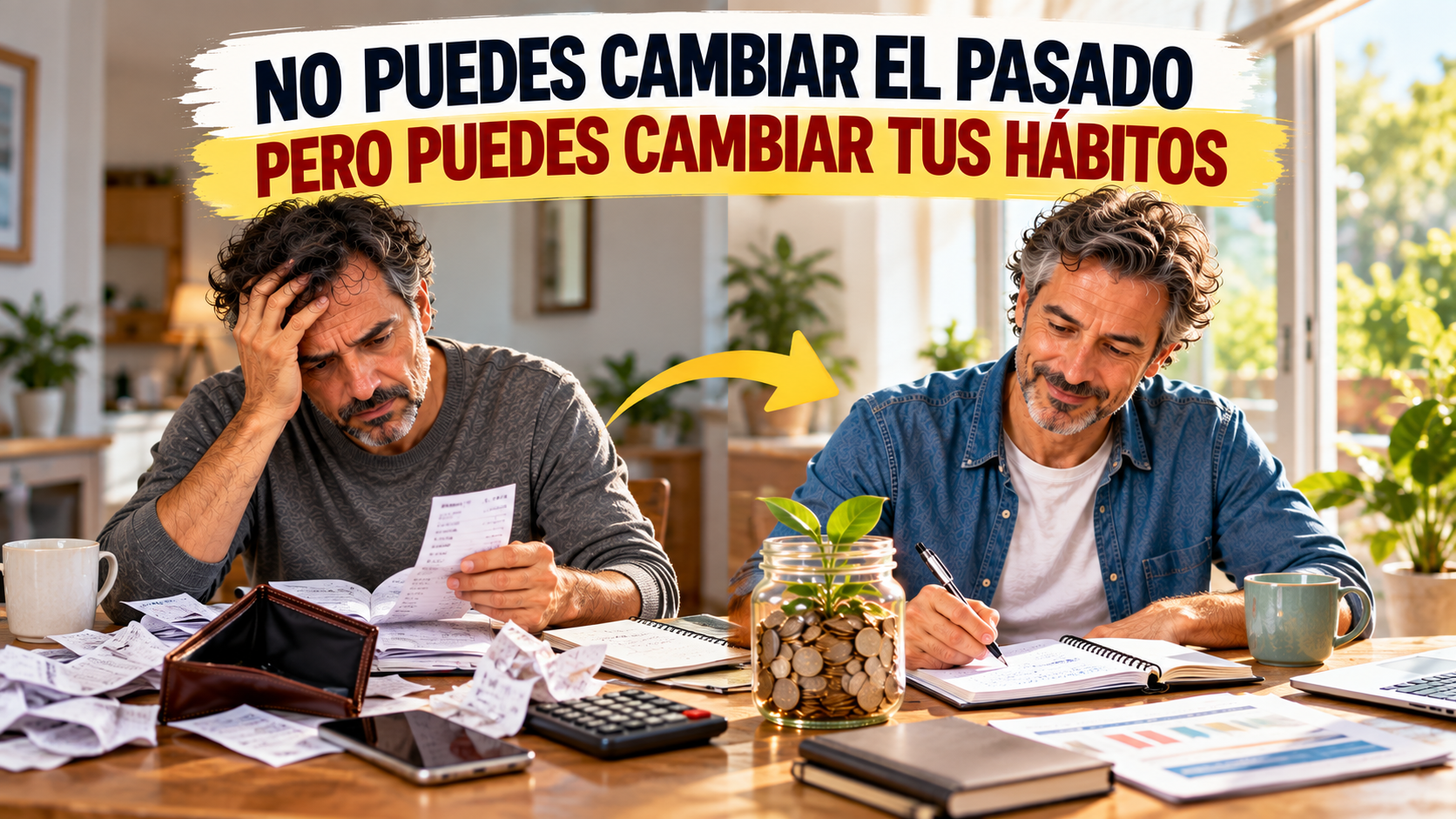 Cómo cambiar tus hábitos financieros después de años administrando mal el dinero