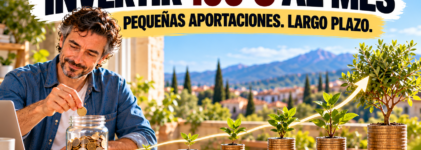Cómo invertir 100 euros al mes pensando en el largo plazo